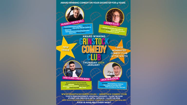 Grinstock Comedy January Special  