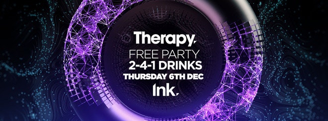 Therapy – FREE PARTY [2-4-1 Drinks]
