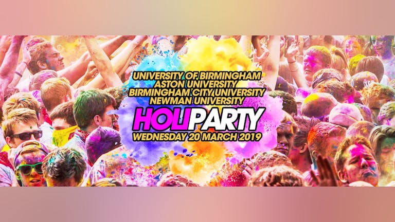 Holi Paint Party UK Tour 2019 - Birmingham 