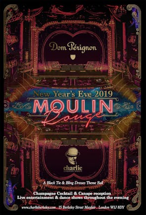 Charlie New Years Eve Tickets 2018 - 2019