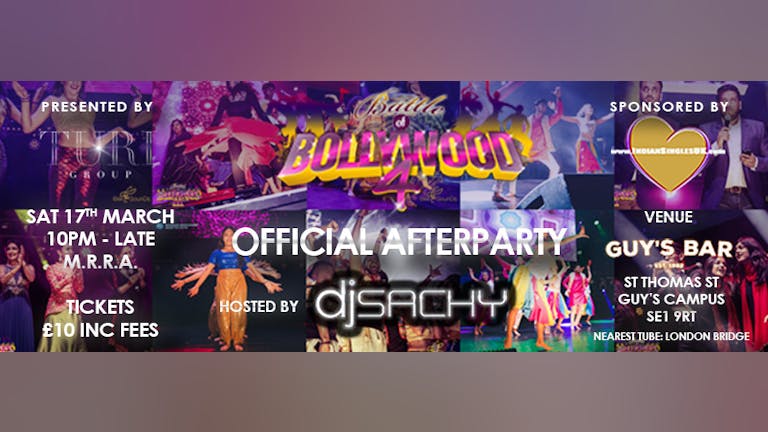 Battle of Bollywood 4 - OFFICIAL AFTERPARTY