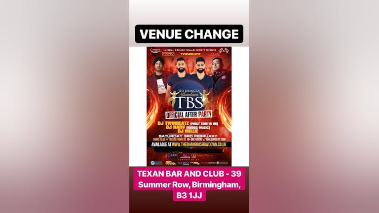 OFFICIAL TBS2018 AFTERPARTY