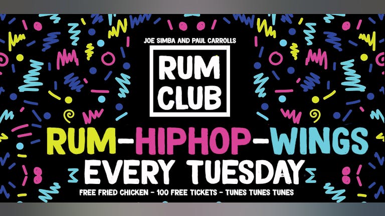 Tuesday Rum Club | Rum - HipHop - Wings | Simba's Session | Ponana | 27/02/18