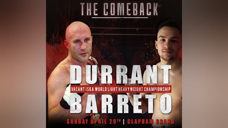 The Big Fight UK: Durrant vs Baretto