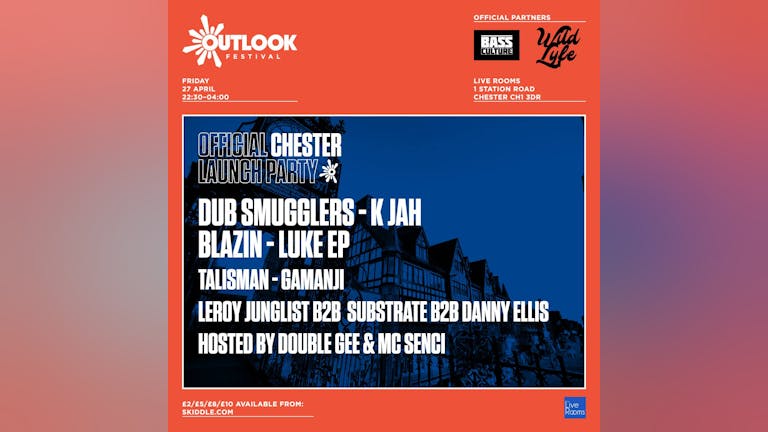 Outlook Festival Chester Launch Party 2018
