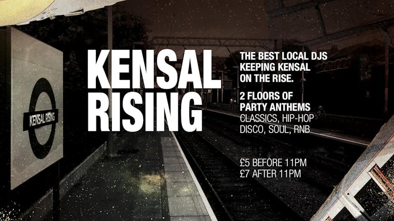 SET IF OFF presents: KENSAL RISING with DJ EC 