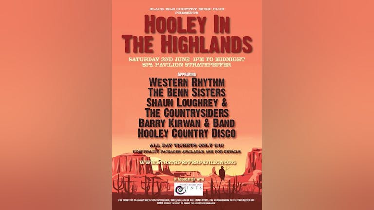 Hooley in The Highlands - Evening Tickets