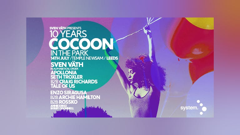 Cocoon in the Park 10th Anniversary - 2018