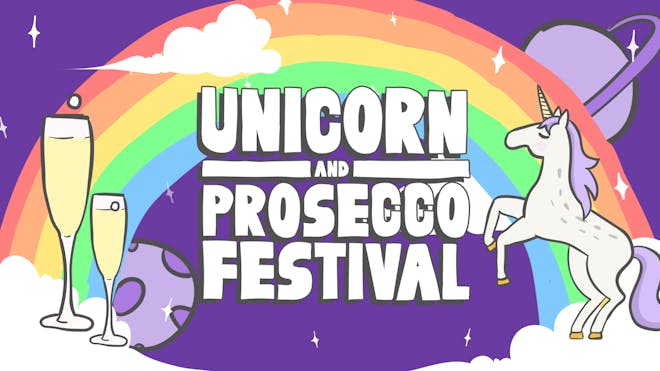 Unicorn And Prosecco Festival