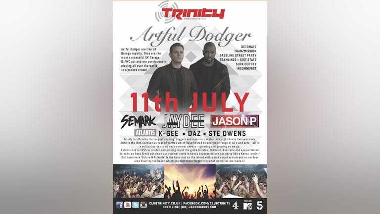 Trinity w/ DJ Artful Dodger