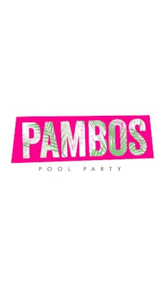 Pambos Pool Party VIP Bed and Bottle Package (4 persons)