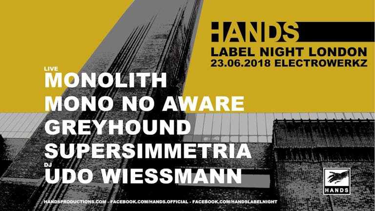 HANDS Label Night London 2018 with Three Floor Slime + LAB4