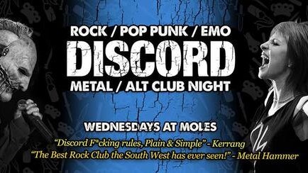 Discord – Rock, Pop Punk, Emo & Metal Anthems!