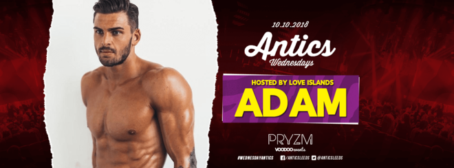 Antics Wednesdays at PRYZM Leeds