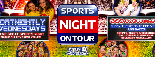 Sports Night On Tour’s Big One at The Nightingale