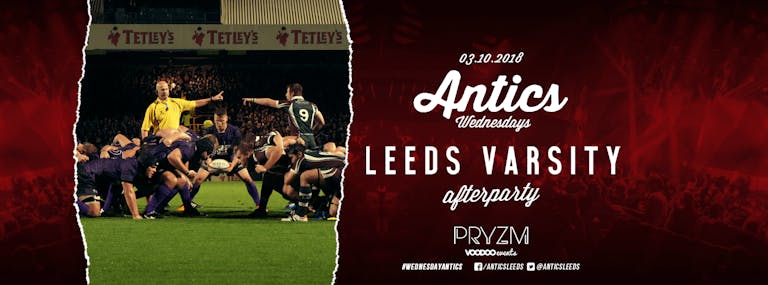 Official Antics Varsity afterparty at PRYZM