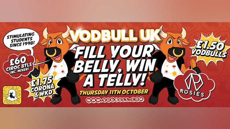 {SOLD OUT!!!!} Fill your belly, Win a telly!! 11th Oct!!