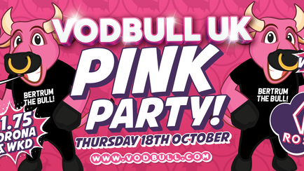 ****TICKETS SOLD OUT: 200 SPACES ON THE DOOR******The Pink Party for Breast Cancer Awareness! 18th Oct!