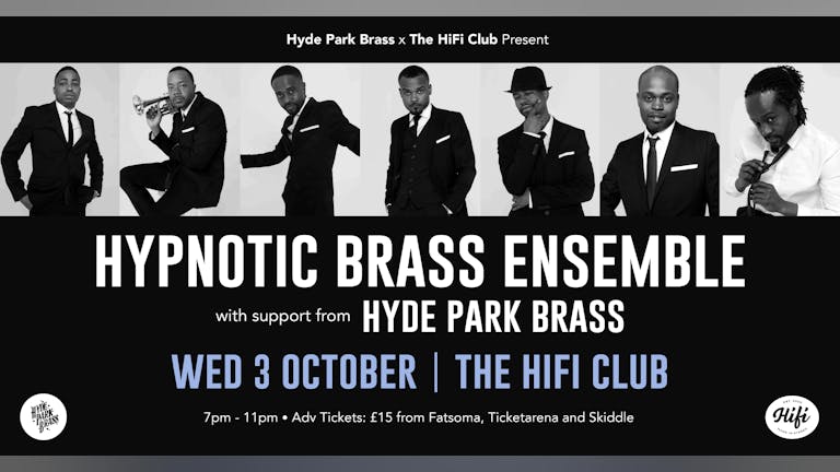 Hypnotic Brass Ensemble + Hyde Park Brass