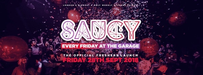Saucy Every Friday // Freshers Launch Part 2!