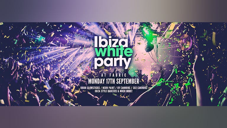*TONIGHT* The 2018 Freshers Ibiza White Party - ONLY 200 TICKETS LEFT!