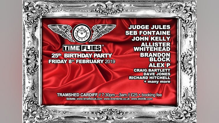 Time Flies 25th Birthday Party
