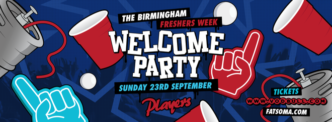 Birmingham Freshers Welcome Party