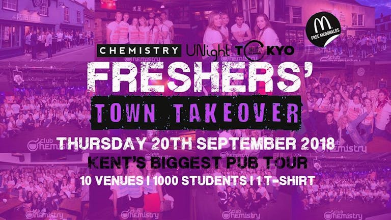 Freshers Town Takeover 2018