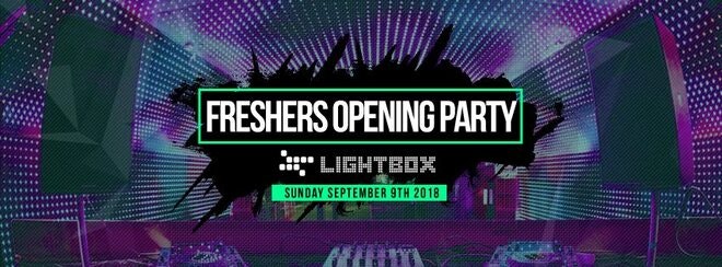 The Official Freshers Opening Party 2018