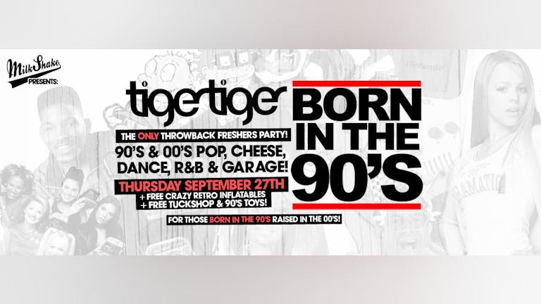 Born In The 90's! London's Only Nostalgic Freshers Rave! 
