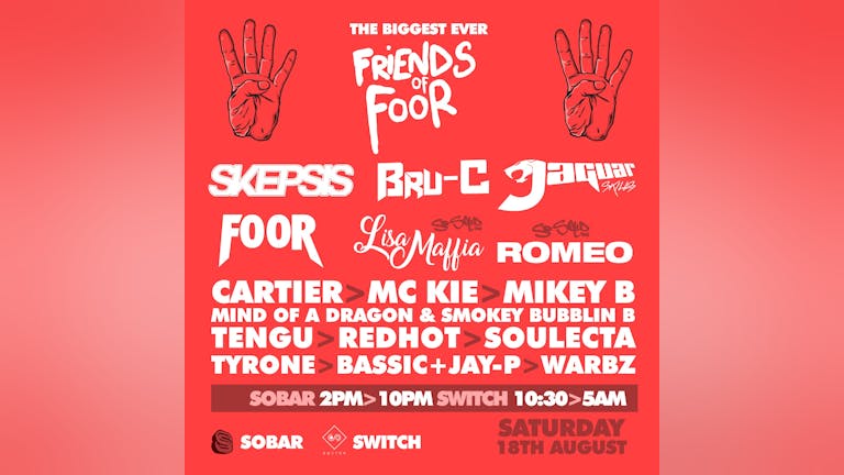 Friends of FooR Garden & Afterparty • This Saturday