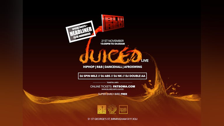 Juiced. x Truth Nightclub | Digdat + DJ Spin Milz & Special Guests