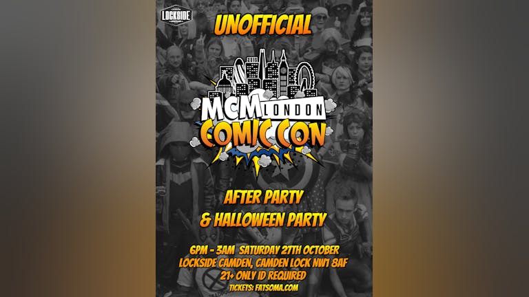 Comic Con Unofficial After Party & Halloween Party