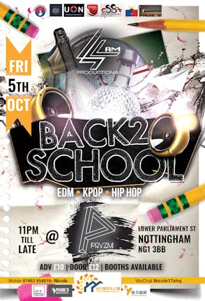4AM x PRYZM Presents: OFFICIALLY NOTTINGHAM BIGGEST ORIENTAL FRESHERS PARTY