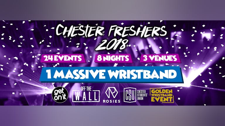Chester Freshers Week 2018