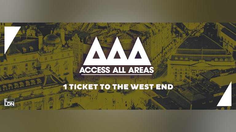AAA - Access All Areas - The Ultimate Student Friday Night