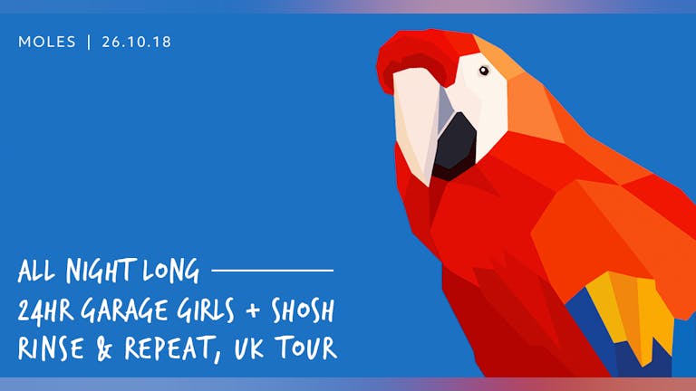 All Night Long: 24 Hour Garage Girls, Rinse & Repeat Tour 