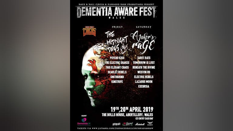 Dementia Aware Fest Wales 2019 - Fri/Sat Tickets