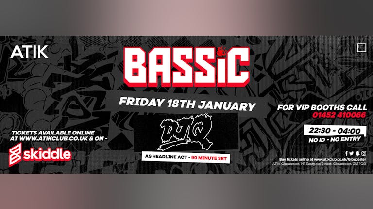 BASSiC Launch Party - DJ Q (extended set) at ATIK Gloucester