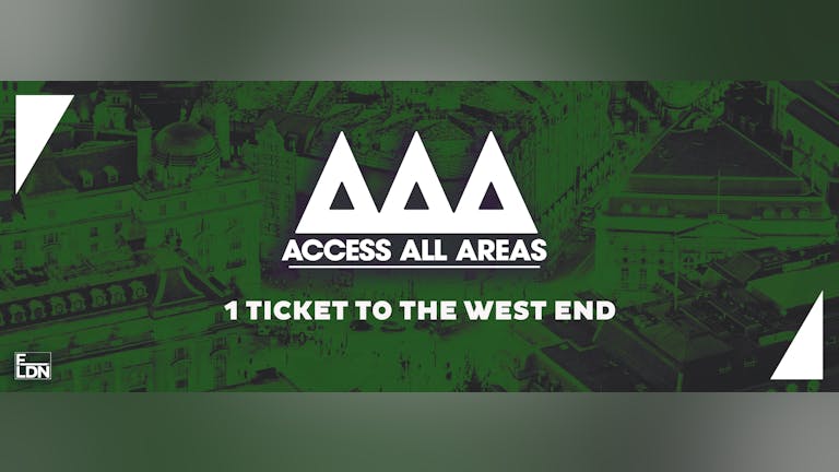 AAA - Access All Areas - The Ultimate Student Friday Night