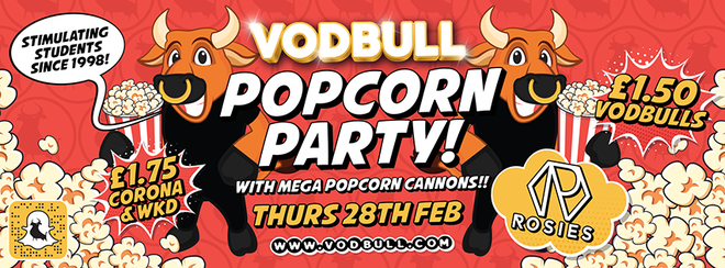 ?Vodbull POPCORN PARTY!?{FINAL TICKETS!!}