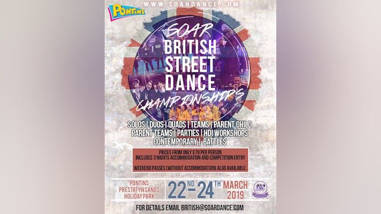 Soar British Street Dance Championships 2019
