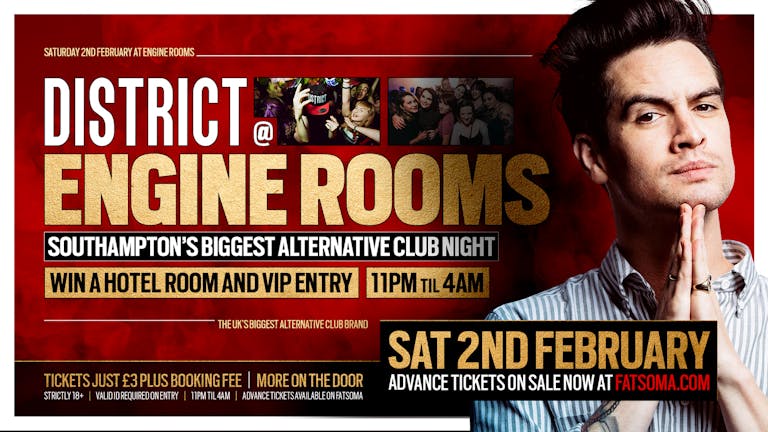 DISTRICT Southampton // The Big Alt Refreshers Party // Engine Rooms