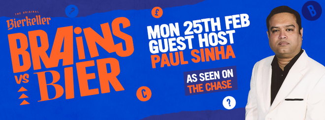 Brains V Bier With Paul Sinha [The Chase]