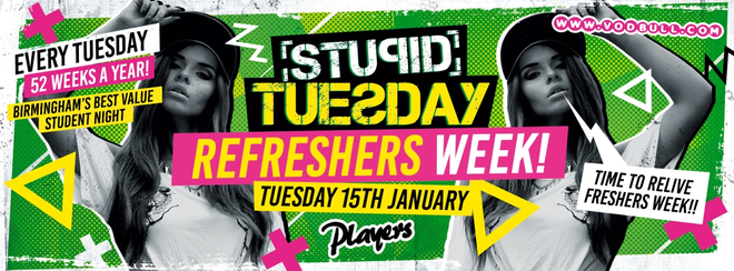 ⭐ Stuesday ⭐ 100 on the door from 10:30pm  ⭐