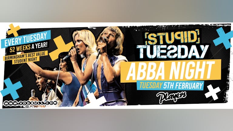 Stuesday 🎶 Abba Night 🎶 Tickets on the door from 10:30pm!