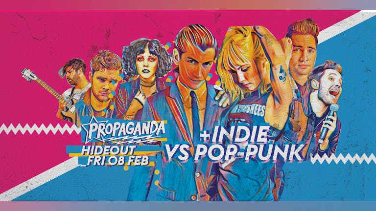 Propaganda Brighton: Indie vs Pop-Punk!