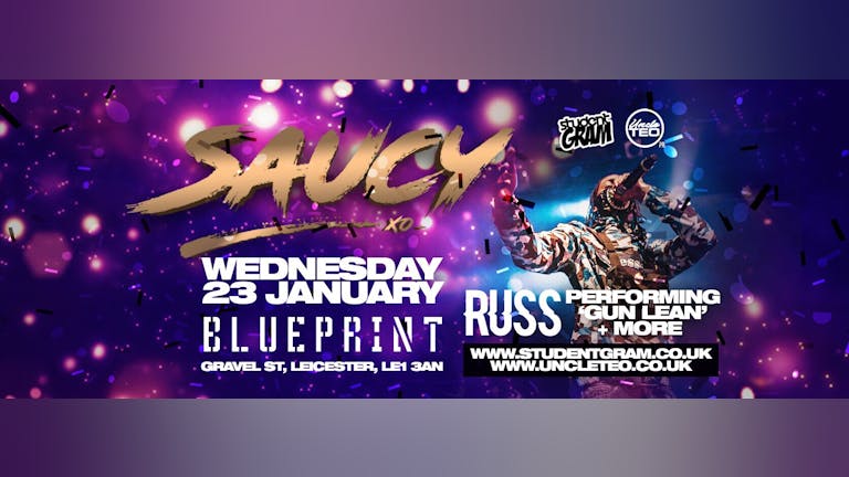 [LAST 150 TICKETS!] ★ SAUCY ★ RUSS Perf Gun Lean & Link Up! ★ This Event Will Sell Out!