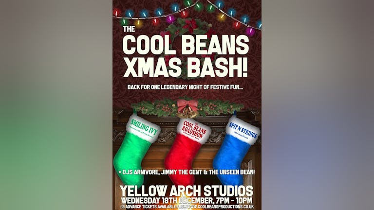 The Cool Beans Xmas Bash! With Smiling Ivy & Spit 'N' Strings!