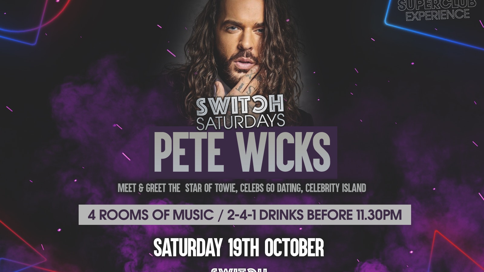 Switch Saturdays Ft Pete Wicks